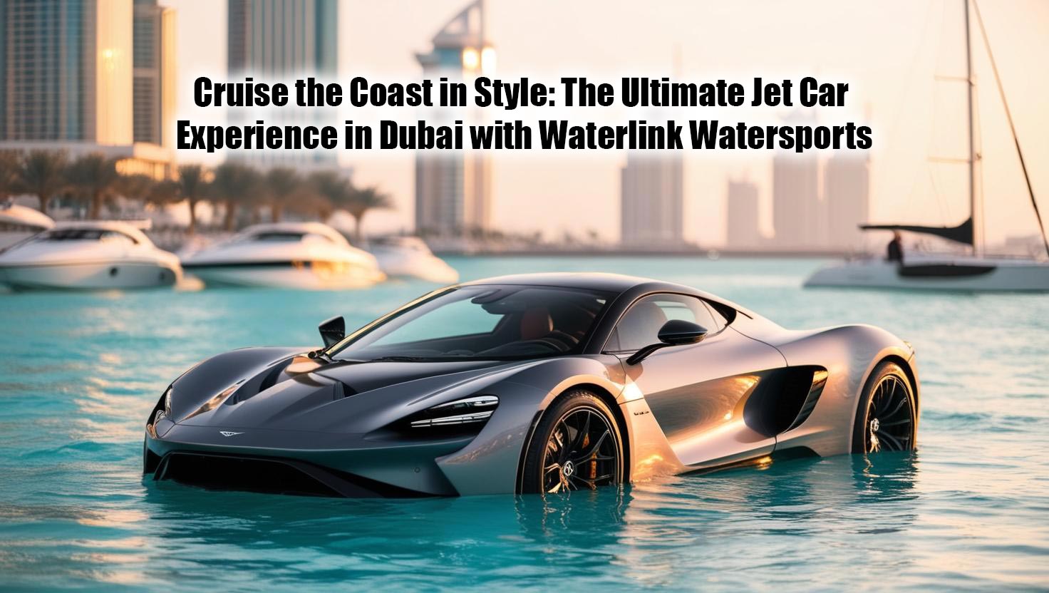 Cruise the Coast in Style: The Ultimate Jet Car Experience in Dubai with Waterlink Watersports